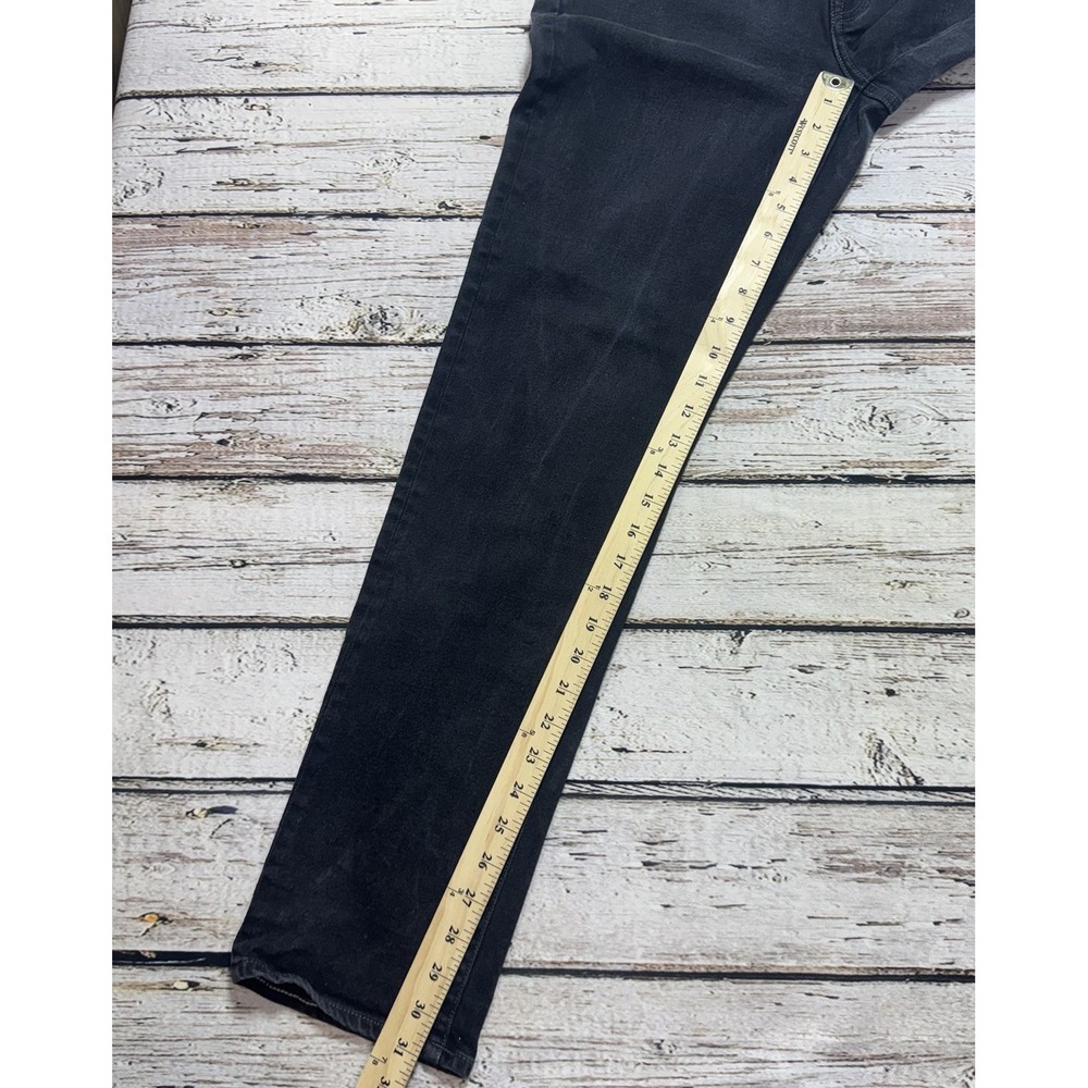 Scotch & Soda Sz 32x32 Straight Leg Zip Fly Neans Mens Pants Black - Picture 2 of 8